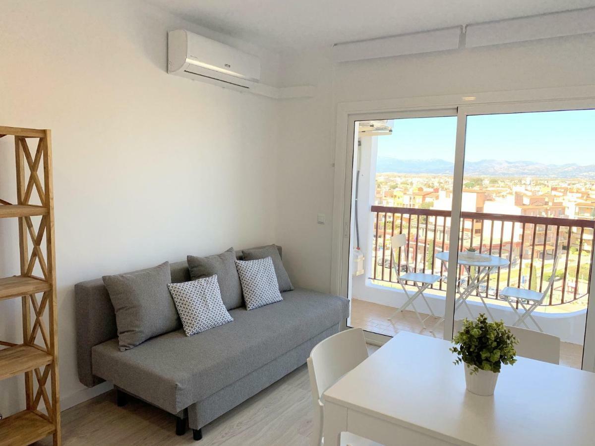 Apartamento 1ª Linea De Mar -Wifi- Aire Acondicionado Empuriabrava Exterior foto